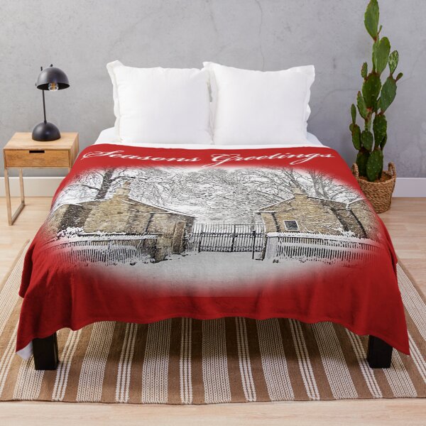 Item preview, The Old Lodge at Christmas designed and sold by Murph's Images.