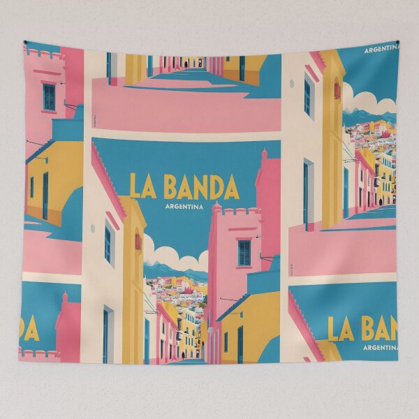 Item preview, La Banda del Valle de Catamarca Argentina Vintage Travel Tourism designed and sold by TravelersGems.