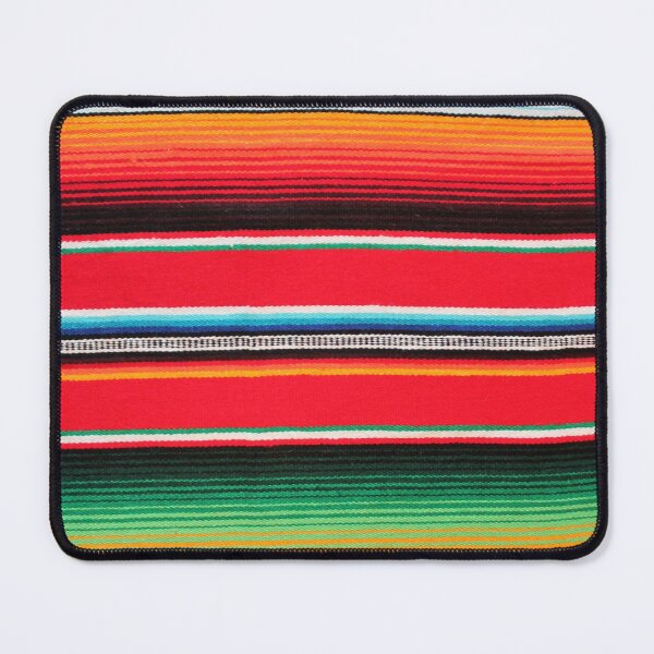 Item preview, Colorful Mexican Serape Poncho Blanket – Bright Striped Boho Background Design designed and sold by cheekylorns.