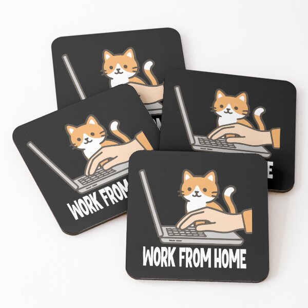 Item preview, Work From Home Funny Remote Worker Cat loversGift designed and sold by Colorfulman.