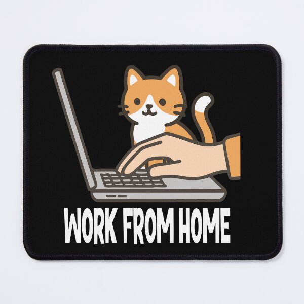 Item preview, Work From Home Funny Remote Worker Cat loversGift designed and sold by Colorfulman.