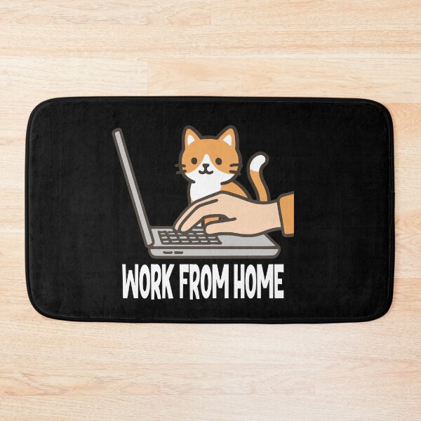 Item preview, Work From Home Funny Remote Worker Cat loversGift designed and sold by Colorfulman.