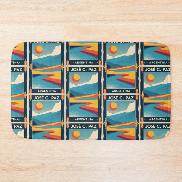 Item preview, Jose C Paz Argentina Vintage Travel Tourism designed and sold by TravelersGems.