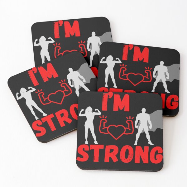 Item preview, Inscription I'm strong designed and sold by DżodżoJoy.