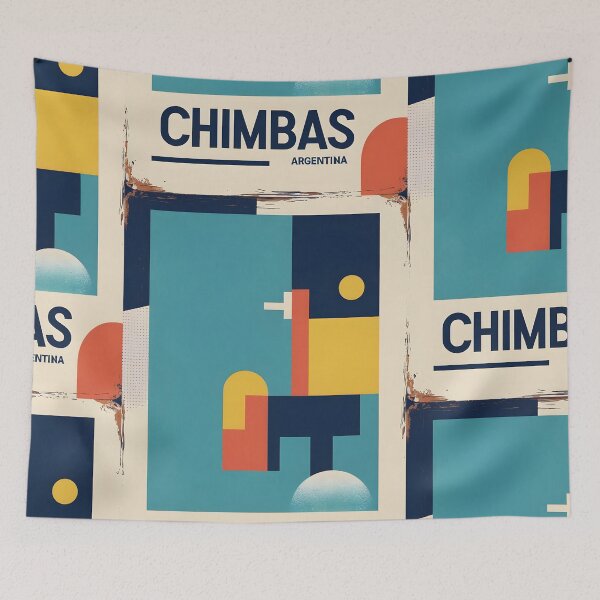 Item preview, Chimbas Vintage Travel Tourism designed and sold by TravelersGems.