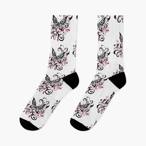 Item preview, Elegant Flutter: Abstract Butterfly and Flora designed and sold by Coffee Lifestyle.
