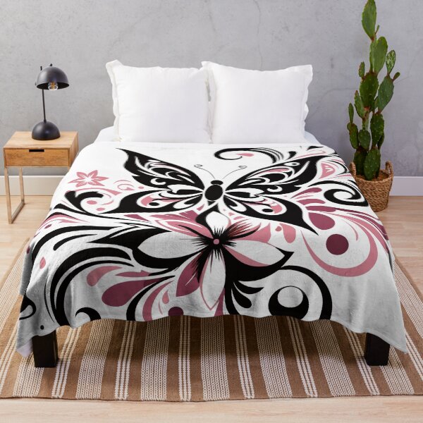 Item preview, Elegant Flutter: Abstract Butterfly and Flora designed and sold by Coffee Lifestyle.