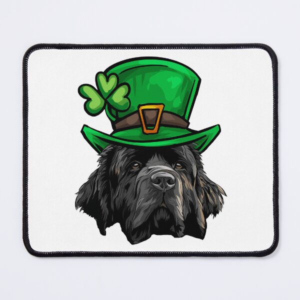 Item preview, Funny St Patricks Day Newfoundland Dog designed and sold by whyitsme.