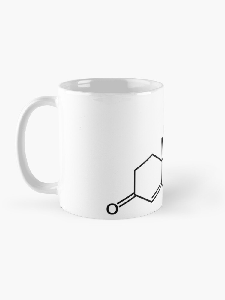Testosterone Molecule Structure- Alpha Male Science Joke Testosterone Molecule Structure- Alpha Male Science Joke