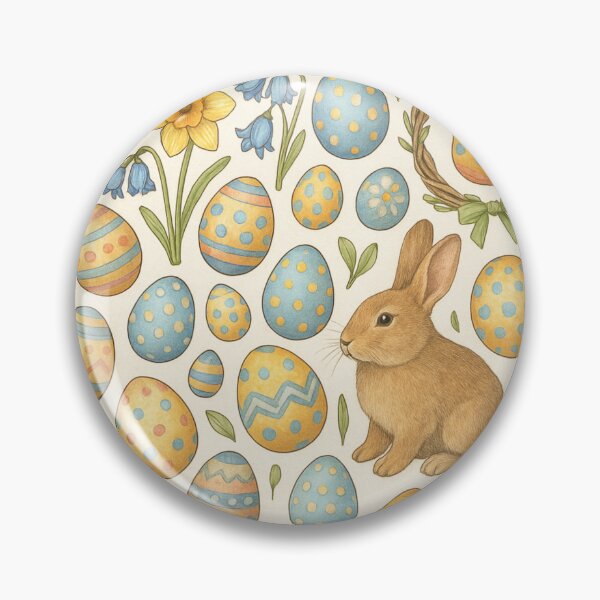 Item preview, Easter Bunny Doodle Collage designed and sold by mpdesigns73.