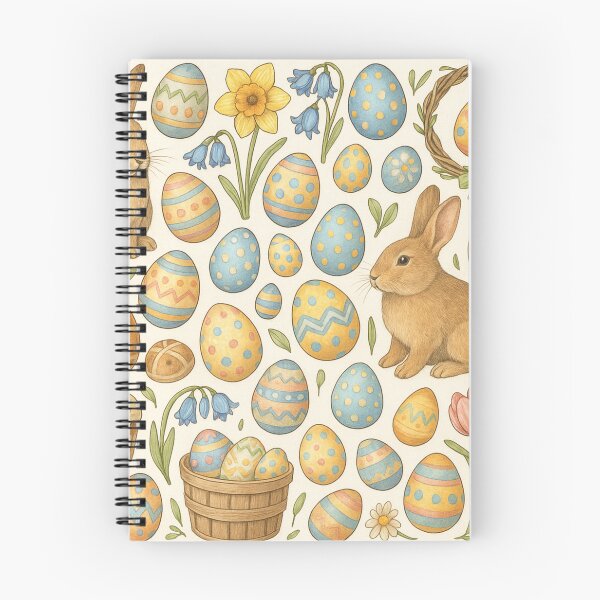 Aperçu de l'œuvre Collage de gribouillis de lapin de Pâques créée et vendue par mpdesigns73.