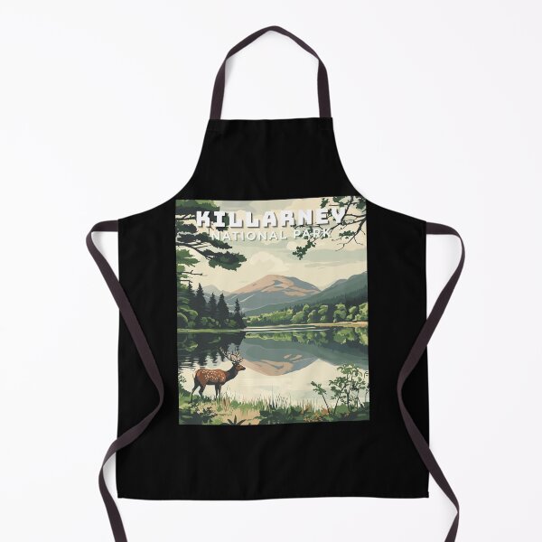 Item preview, Killarney National Park in Ireland, Vintage Art Travel Landscape designed and sold by MaateoDesign.