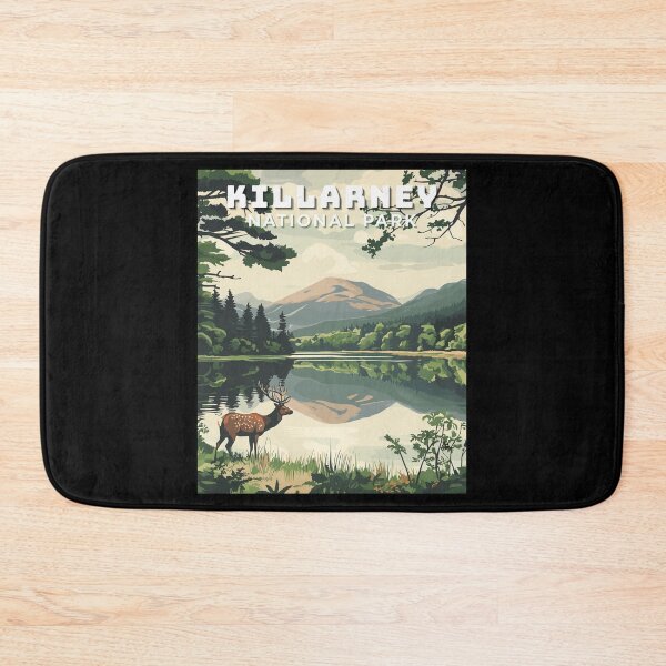 Item preview, Killarney National Park in Ireland, Vintage Art Travel Landscape designed and sold by MaateoDesign.