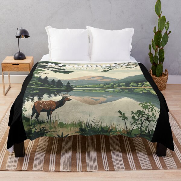Item preview, Killarney National Park in Ireland, Vintage Art Travel Landscape designed and sold by MaateoDesign.