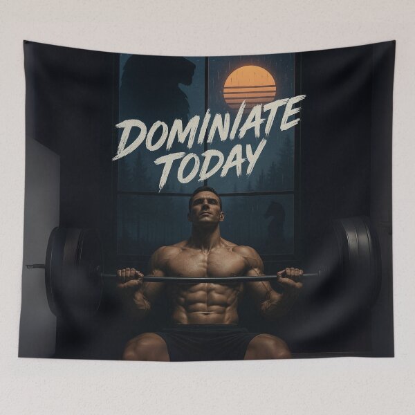 Item preview, ⚡ • Dominate Today - Bold Motivational Art for Visionaries designed and sold by cavroyalshop.