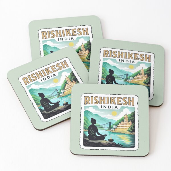 Item preview, Rishikesh, India - Himalayan Yoga Retreat designed and sold by Myra365Art.
