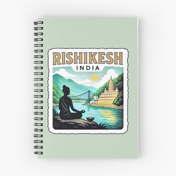 Item preview, Rishikesh, India - Himalayan Yoga Retreat designed and sold by Myra365Art.