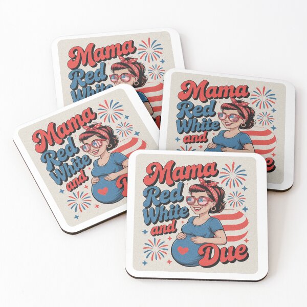 Item preview, Mama Red White And Due designed and sold by PietrzakDesign.