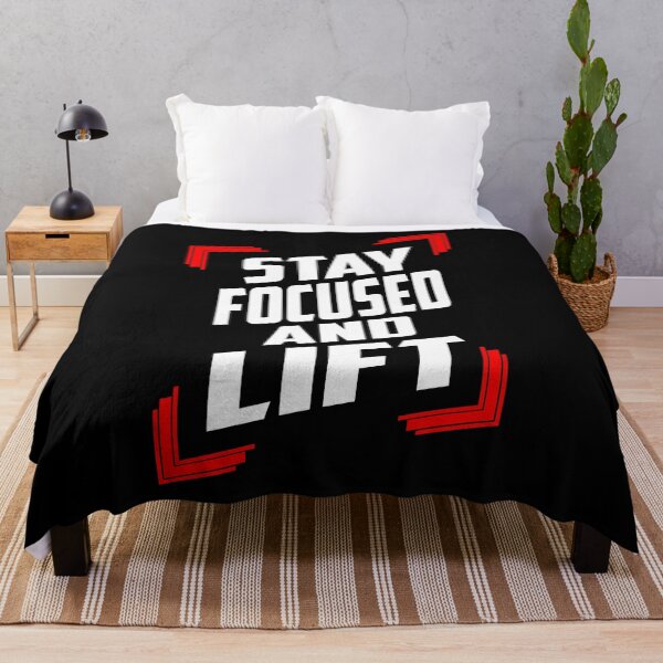 Item preview, Stay Focused And Lift designed and sold by TheFineShirt.