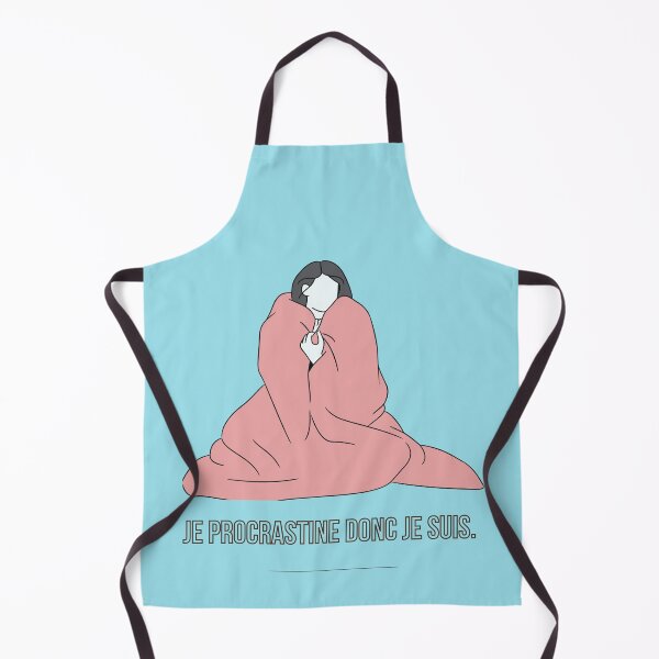 Item preview, Je procrastine donc je suis – Citation drôle minimaliste (poster, mug, carnet) designed and sold by Soukisa.