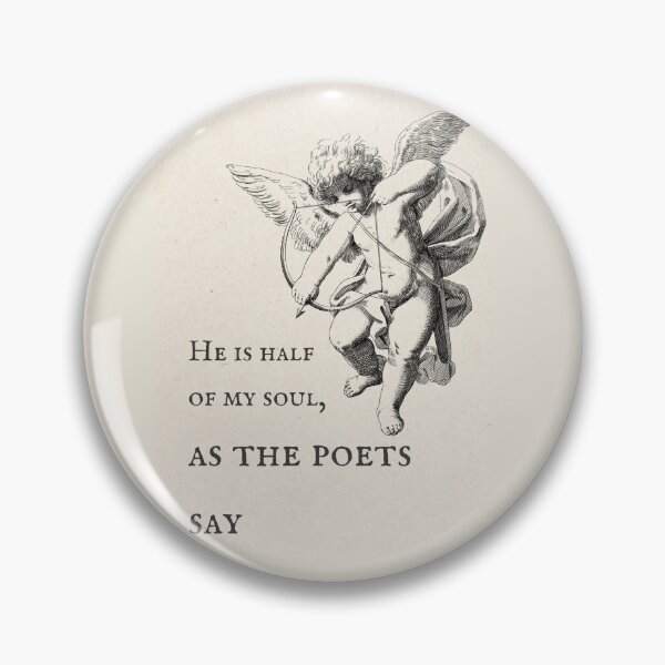 Item preview, He is half of my soul, as the poets say - Song of Achilles designed and sold by Retro-Reverie.