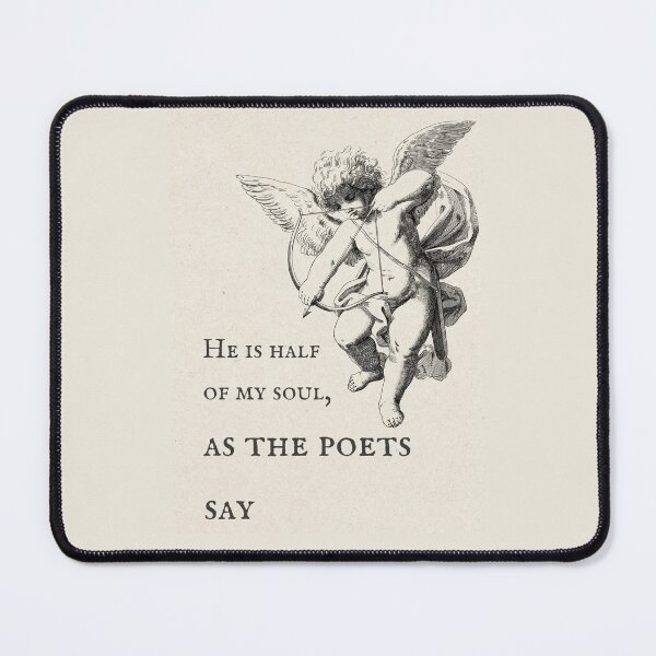 Item preview, He is half of my soul, as the poets say - Song of Achilles designed and sold by Retro-Reverie.