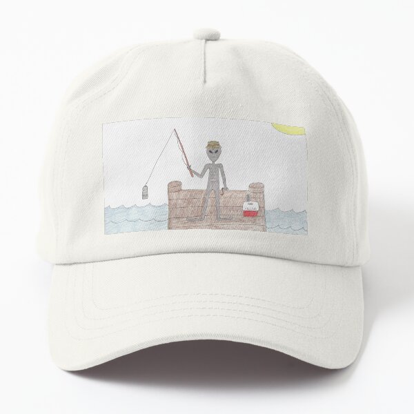 Item preview, Alien Fisherman designed and sold by Cute Little Alien Designs.