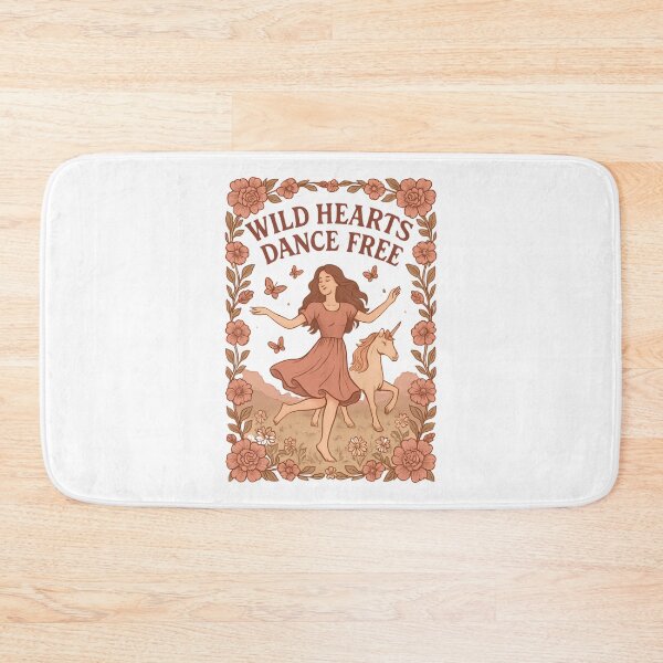 Aperçu de l'œuvre Wild Hearts Dance Free - Boho Unicorn créée et vendue par Moad Fahim.