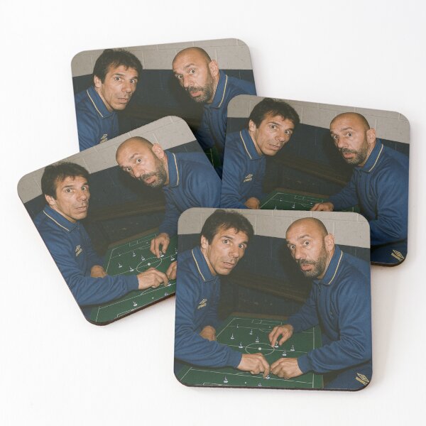 Item preview, Zola & Vialli Playing Subbuteo designed and sold by Youbbuteo.