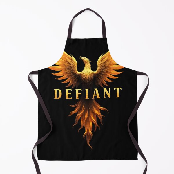 Item preview, Defiant Golden Phoenix Emblem designed and sold by ShadowAndSlate.