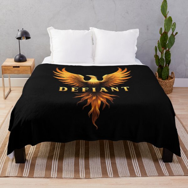 Item preview, Defiant Golden Phoenix Emblem designed and sold by ShadowAndSlate.