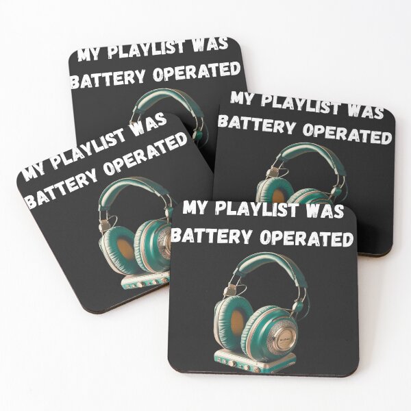 Item preview, My Playlist Was Battery Operated designed and sold by Pawblematic .