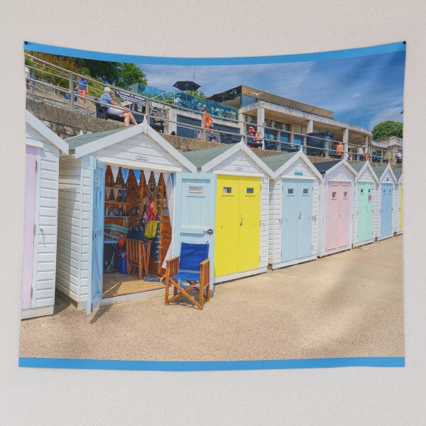 Item preview, Lyme Regis Beach Huts designed and sold by Alisonchambers2.