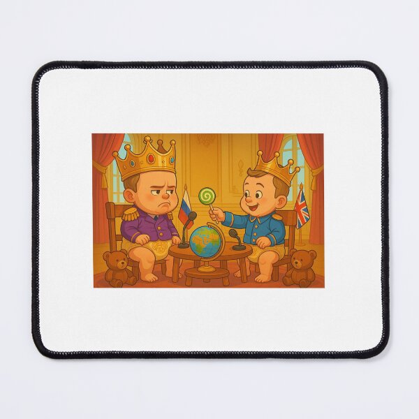 Item preview, Kindergarten diplomacy - Royal games with lollipops and globes designed and sold by CurrentlyTrends.