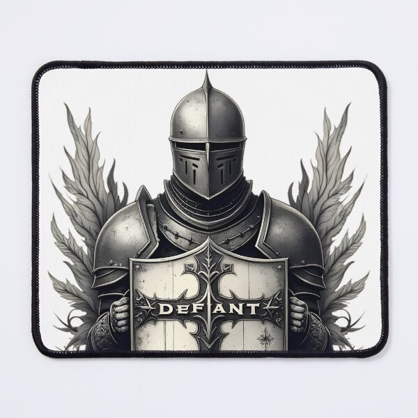 Item preview, Medieval Knight Shield Tribal Tatt designed and sold by ShadowAndSlate.