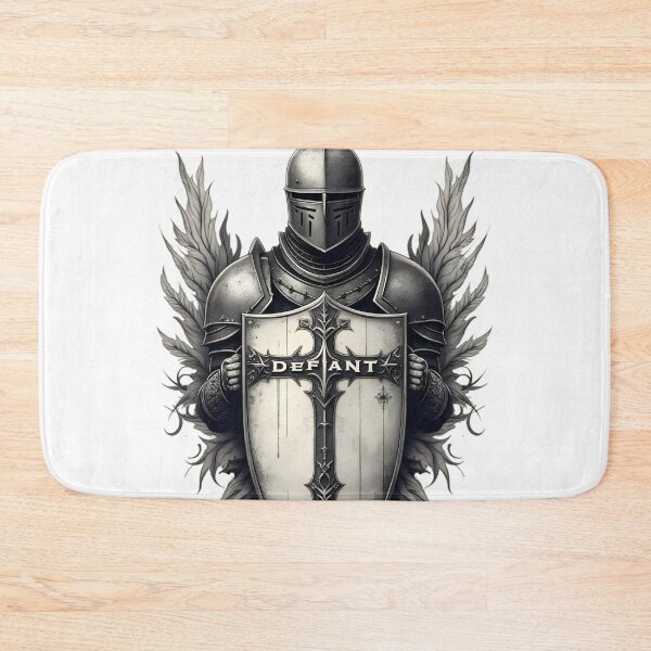 Item preview, Medieval Knight Shield Tribal Tatt designed and sold by ShadowAndSlate.