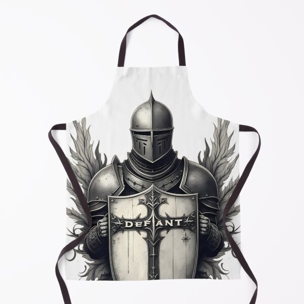 Item preview, Medieval Knight Shield Tribal Tatt designed and sold by ShadowAndSlate.