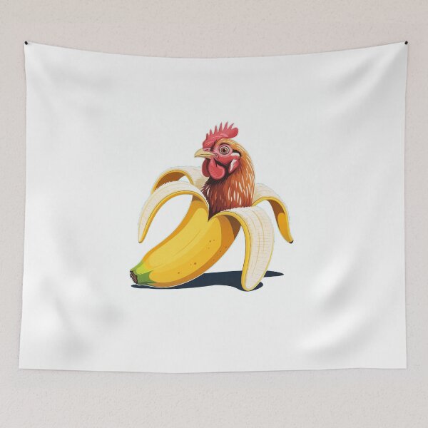 Item preview, Chicken Banana  designed and sold by PietrzakDesign.