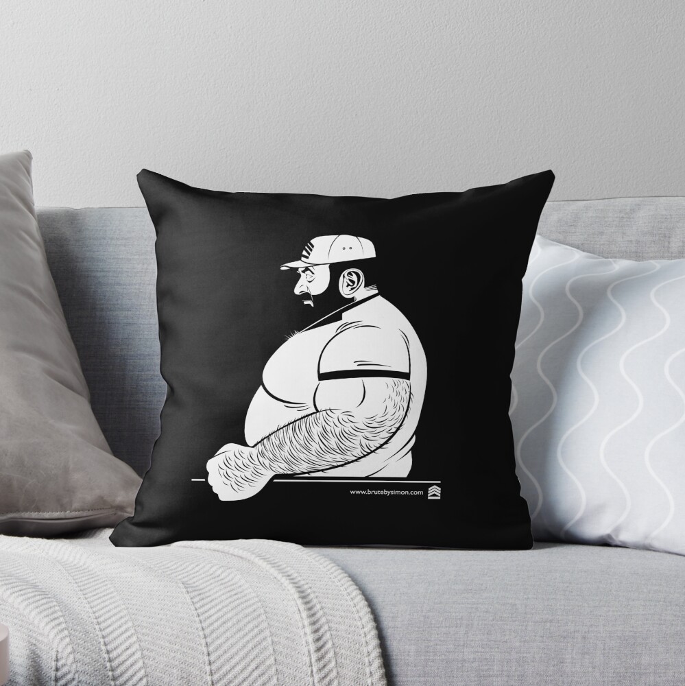Brute Classic Throw Pillow
