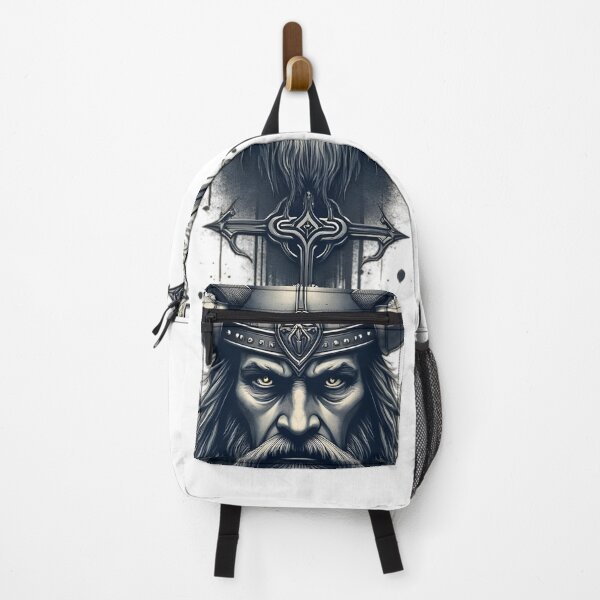 Item preview, Powerful Viking Warrior Tribal Tattoo designed and sold by ShadowAndSlate.