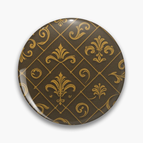 Aperçu de l'œuvre Motif d'élégance rococo doré créée et vendue par mpdesigns73.