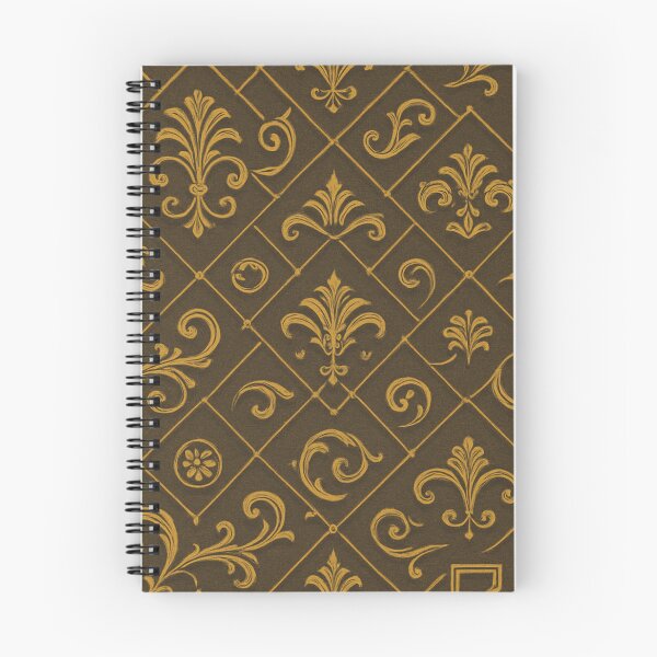 Aperçu de l'œuvre Motif d'élégance rococo doré créée et vendue par mpdesigns73.
