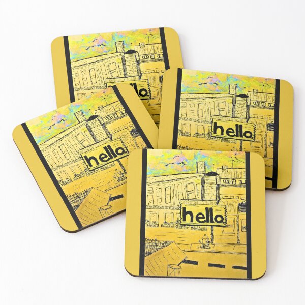 Item preview, Hello.  designed and sold by PebblesAndPaint.