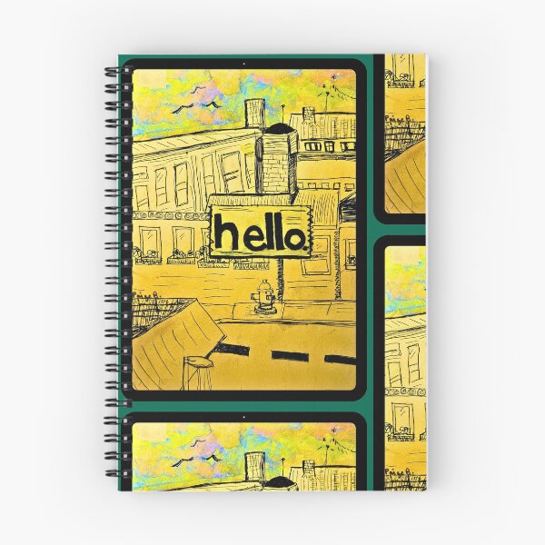 Item preview, Hello.  designed and sold by PebblesAndPaint.