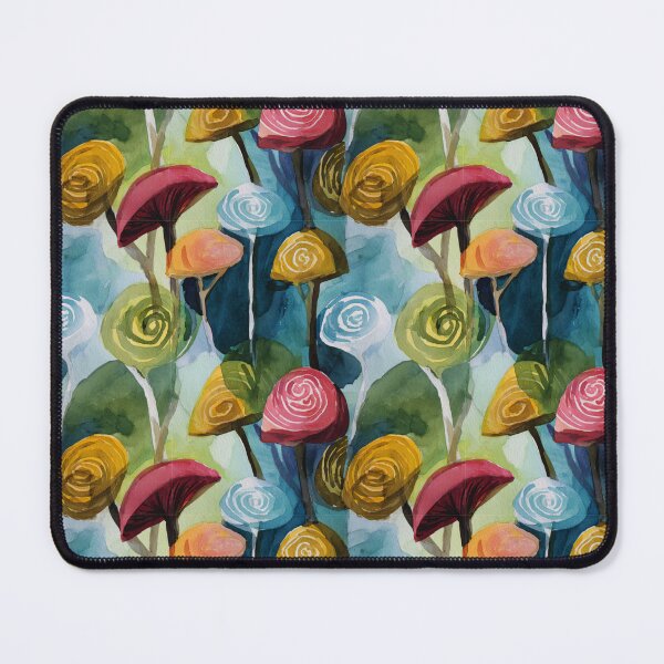 Item preview, Hypnotic Fungi Tiles designed and sold by mi-kam.