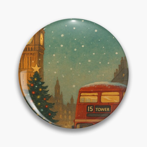 Artikelvorschau, Londons festliche Pracht – Lebendige Weihnachten entworfen und verkauft von gofra-design.