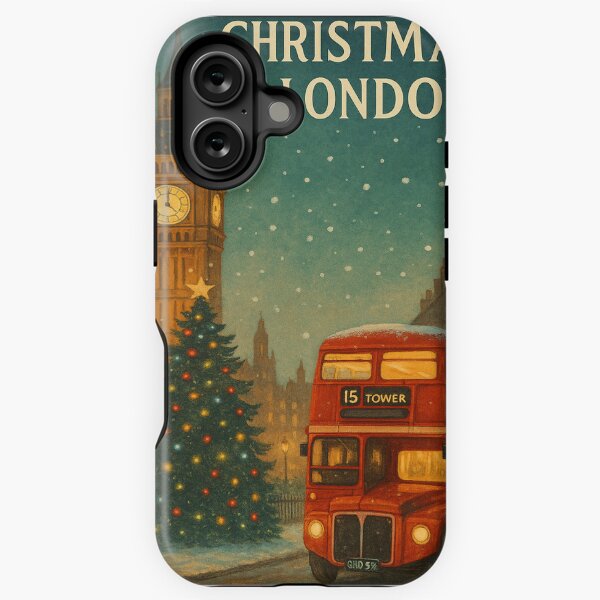 Item preview, London's Festive Splendour - Vibrant Christmas designed and sold by gofra-design.