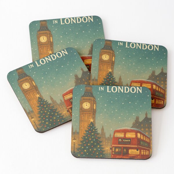 Artikelvorschau, Londons festliche Pracht – Lebendige Weihnachten entworfen und verkauft von gofra-design.