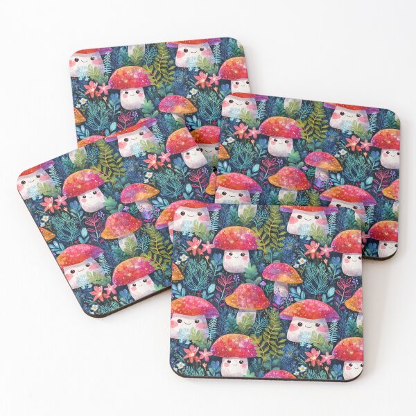Item preview, Hypnotic Fungi Tiles designed and sold by mi-kam.