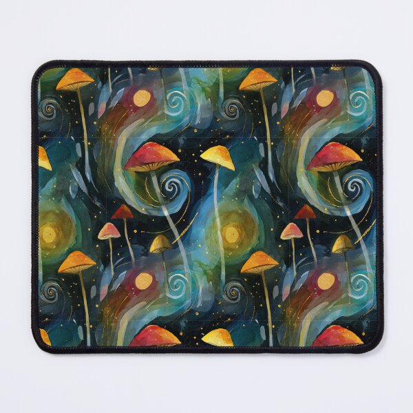 Item preview, Hypnotic Fungi Tiles designed and sold by mi-kam.